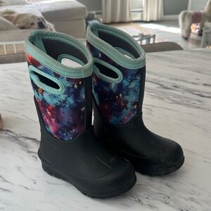 Bogs Kids Cosmic Print Rain Boots